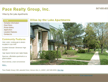 Tablet Screenshot of pacerealtygroup.com